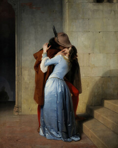 Il bacio di Hayez, 1859