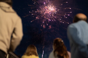 Fuochi d’artificio a Castel del Giudice (IS) in occasione dei festeggiamenti in onore della Madonna in Saletta, 15/08/2024. (ph. Michela Buonvino)