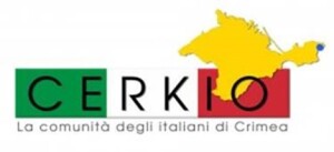 Il logo dell’Associazione “C.E.R.K.I.O. ” (Comunità degli Emigrati in Regione di Crimea Italiani di Origine)