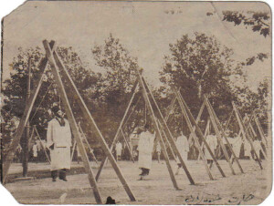 Impiccagioni nella pubblica piazza a Beirut, 1916