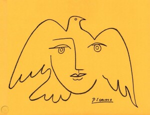 Faccia della pace, di Pablo Picasso